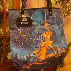 Loungefly vintage Star Wars poster bag. NWT!
